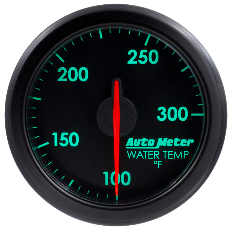 Autometer Airdrive 2-1/6in Water Temperature Gauge 100-300 Degrees F - Black-thumbmail-3