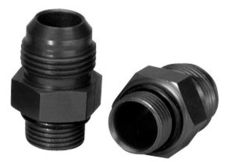 Moroso Dry Sump/External Oil Pump Fitting -10An to -12An w/O-Ring - Aluminum - 2 Pack-thumbmail-1