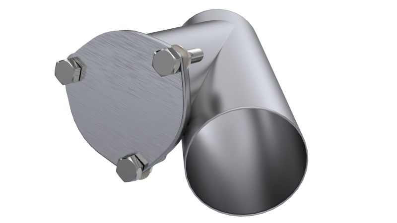 QTP 4in Weld-On QTEC Exhaust Cutout Y-Pipe-thumbmail-3