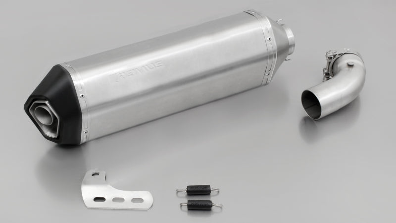 Remus 2017 Suzuki V-Strom 1000/V-Strom 1000XT Okami Titanium Slip On w/Sound Insert/Connection Tube-thumbmail-1