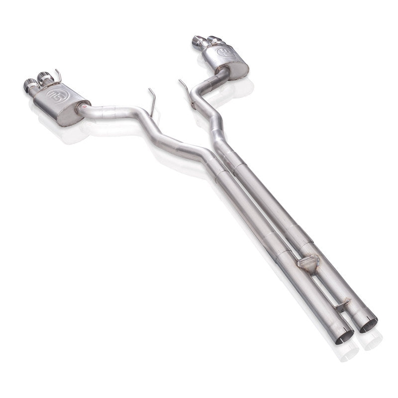 Stainless Works 18+ Ford Mustang GT Redline H-Pipe Performance Connect Cat-Back Exhaust-thumbmail-3