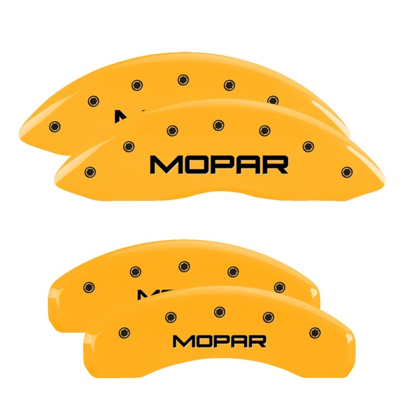MGP 4 Caliper Covers Engraved Front & Rear MGP Yellow finish black ch-thumbmail-2