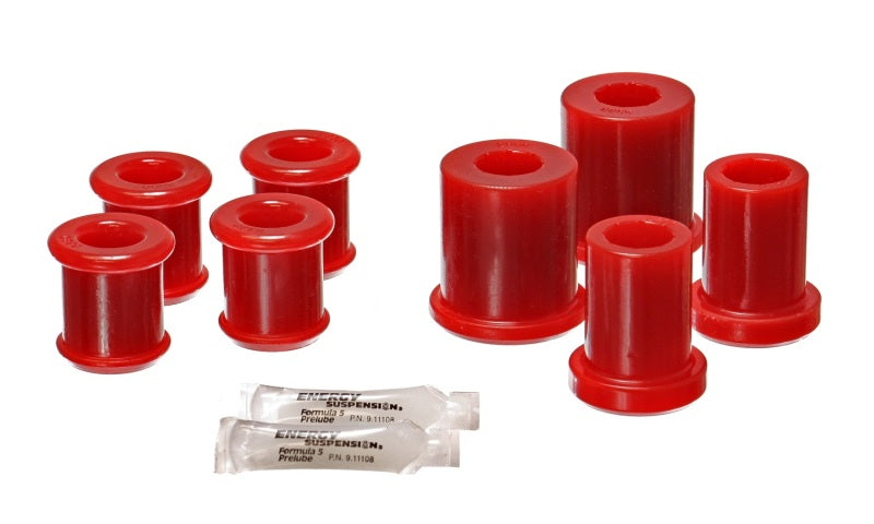 Energy Suspension 04-09 Cadillac XLR/XLR-V / 97-12 Corvette Red Front End C/A Bushing Set-thumbmail-2