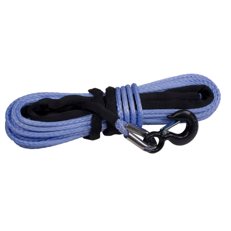 Rugged Ridge Synthetic Winch Line Blue 11/32in X 100 feet-thumbmail-1