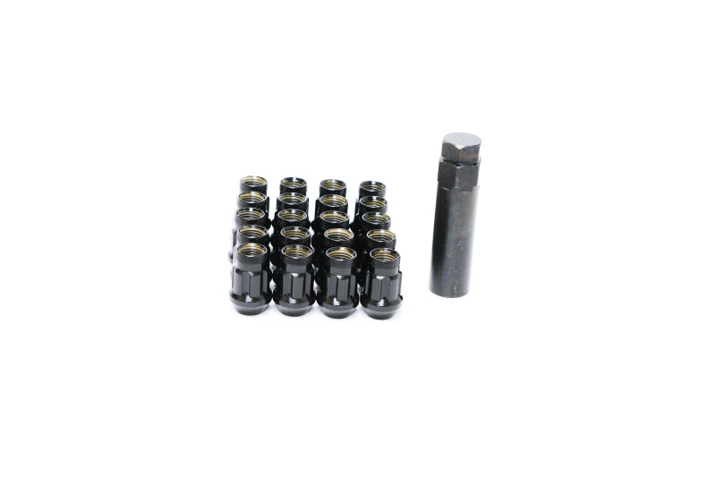Wheel Mate Monster Lug 35 Short Lug Nut Set of 20 - Black 14x1.50-thumbmail-2