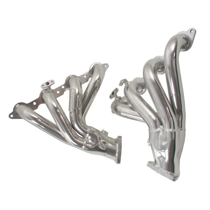 BBK 97-99 Corvette C5 LS1 Shorty Tuned Length Exhaust Headers - 1-3/4 Silver Ceramic-thumbmail-2