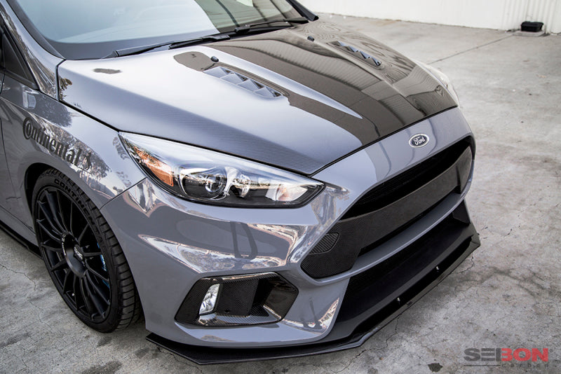 Seibon 2015-2016 Ford Focus RS Carbon Fiber Hood-thumbmail-2