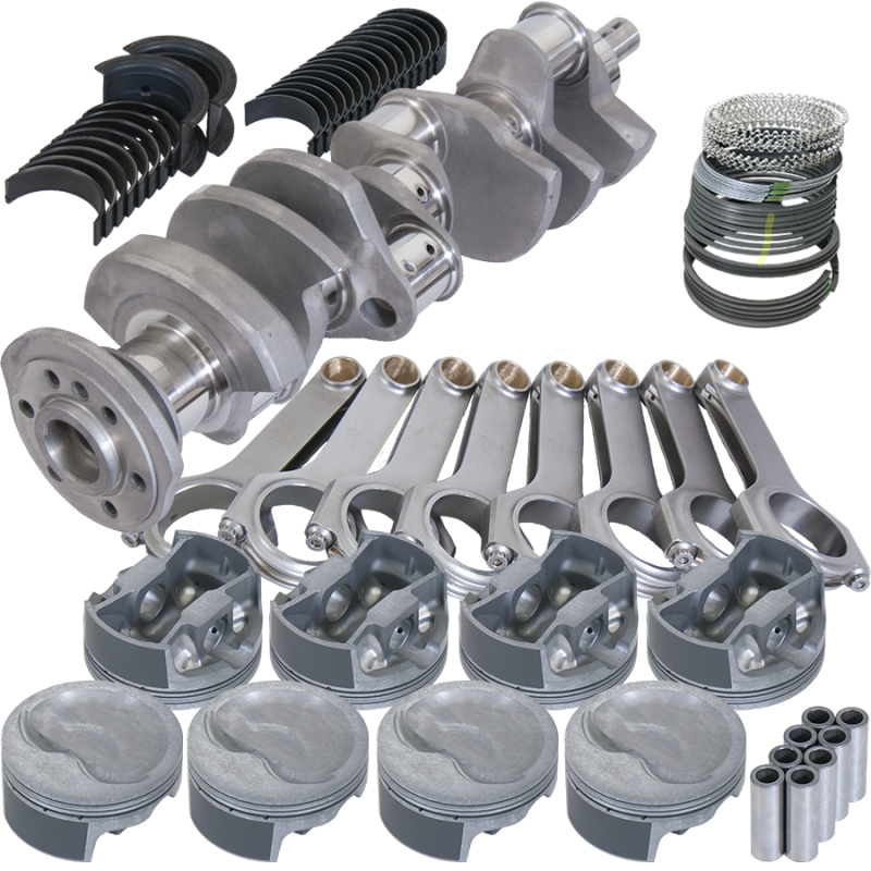Eagle Chevrolet Small Block Rotating Assembly +.030 Bore 6in H-Beam Rods 3.75 Stroke-thumbmail-1