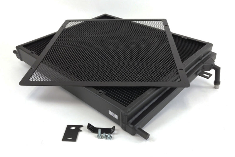 CSF 2014+ BMW M3/M4 (F8X) Front Mount Heat Exchanger w/Rock Guard - Black-thumbmail-5