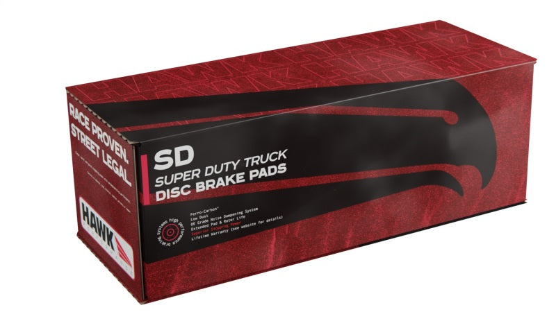 Hawk 16-17 Toyota Hilux Street Super Duty Front Brake Pads-thumbmail-2