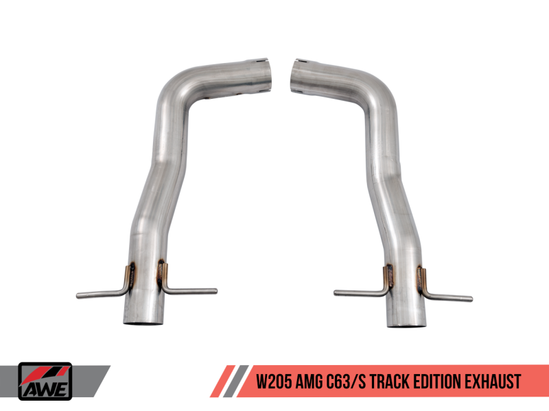 AWE Tuning Mercedes-Benz W205 AMG C63/S Coupe Track Edition Exhaust System (no tips)-thumbmail-6