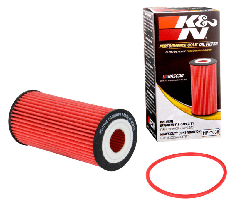 K&N Performance Oil Filter for 2019 Audi A3 2.0L-thumbmail-4