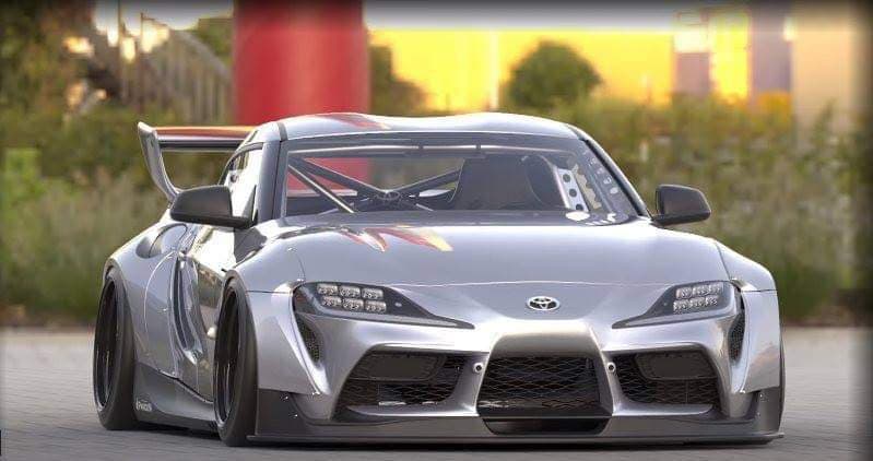 GReddy 2020+ Toyota Supra A90 Pandem Full Wide-Body Aero Kit w/o Wing