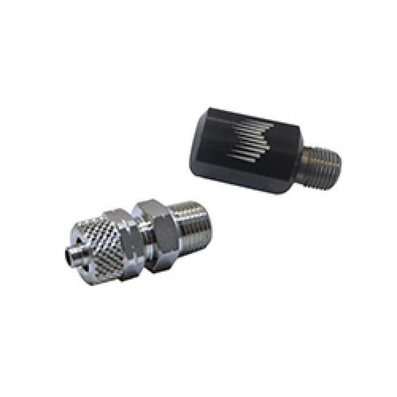 Snow Performance 90 Degree Nozzle Holder (1/8in. NPT to 1/4in. OD Tube) - Black-thumbmail-1