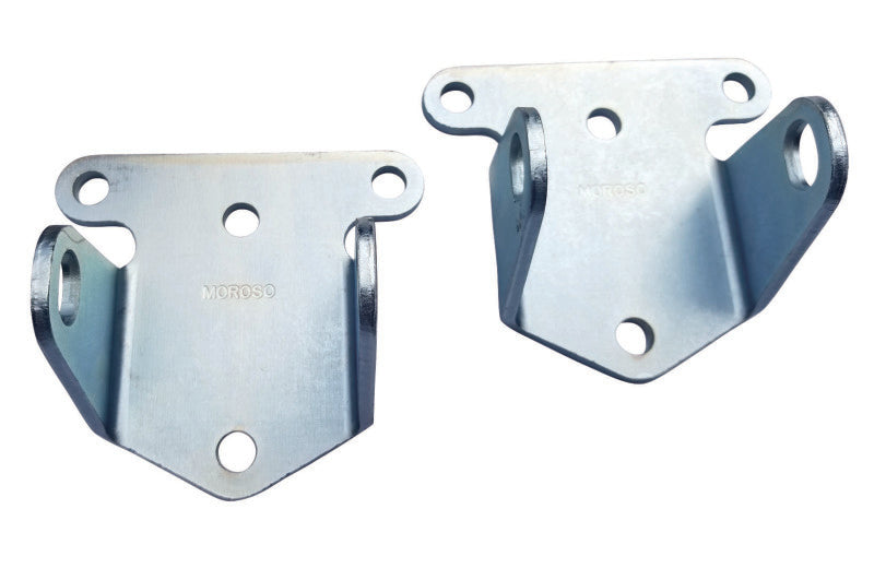 Moroso Chevrolet Big Block/Small Block Motor Mounts - 1-3/4in x 2-5/8in x 3/16in - Steel - 2 Pack-thumbmail-1