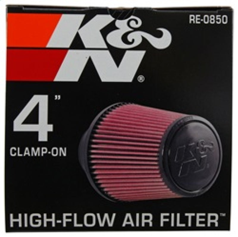 K&N Universal Air Filter (4in. Flange / 6in. Base OD / 4-5/8in. Top OD / 6in. Height)-thumbmail-10