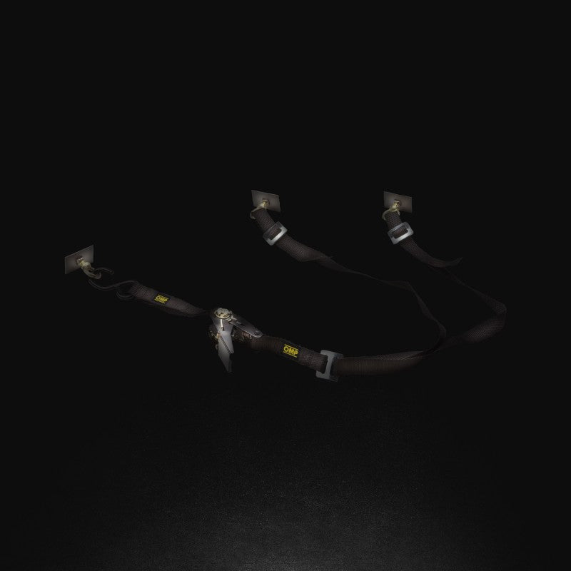 OMP Spare Wheel Tie Down Strap Black-thumbmail-1