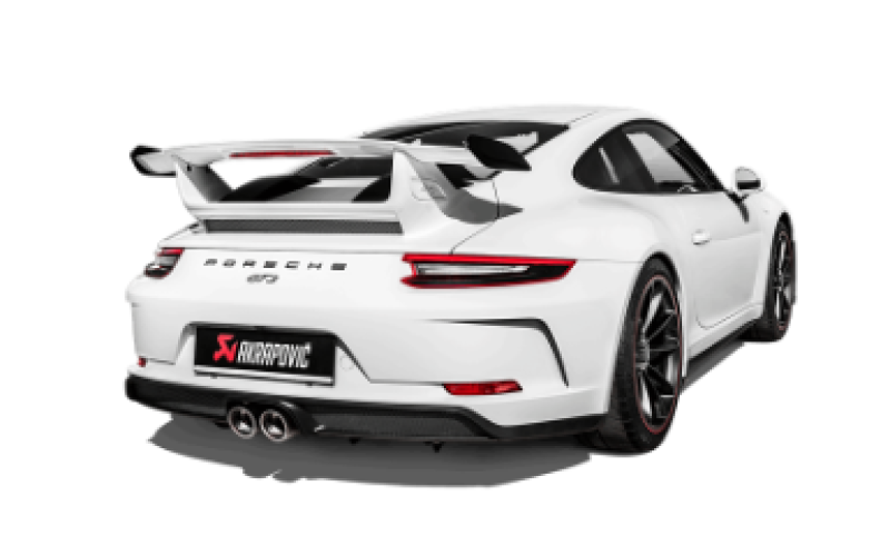 Akrapovic 2018 Porsche 911 GT3 (991.2) Slip-On Race Line (Titanium) w/o Tail Pipe Set-thumbmail-1