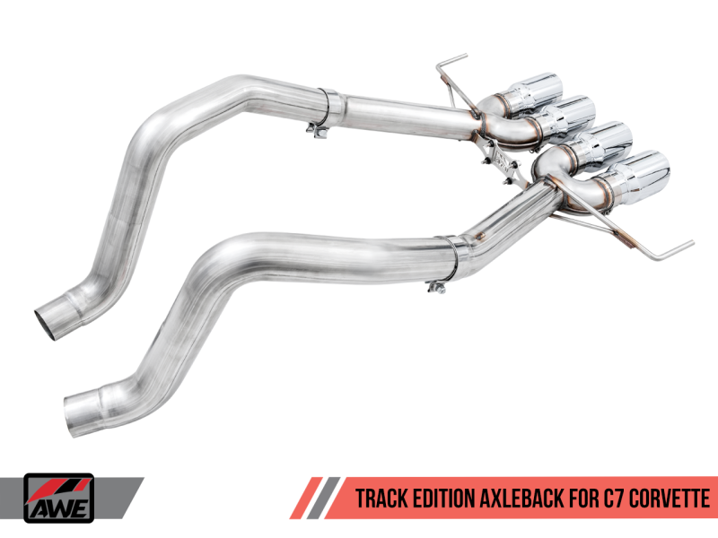 AWE Tuning 14-19 Chevy Corvette C7 Z06/ZR1 (w/o AFM) Track Edition Axle-Back Exhaust w/Chrome Tips-thumbmail-3