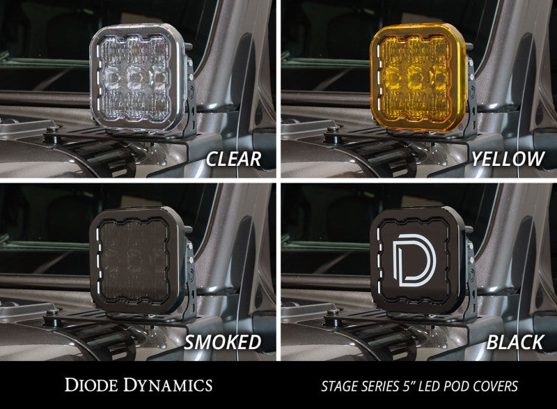 Diode Dynamics SS5 LED Pod Cover Clear-thumbmail-2