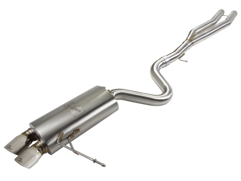 aFe 20-21 Audi A4 L4-2.0L (t) MACH Force-Xp 3in to 2-1/2in Stainless Steel Cat-Back Exhaust System-thumbmail-1