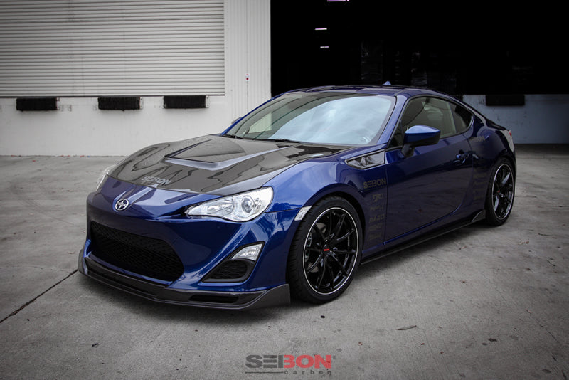 Seibon 12-13 BRZ/FRS VS Style Carbon Fiber Hood-thumbmail-2
