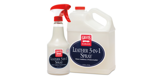 Griots Garage Leather 3-in-1 Spray - 1 Gallon