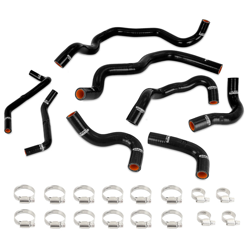 Mishimoto 2016+ Infiniti Q50/Q60 3.0T Ancillary Coolant Hose Kit - Black-thumbmail-1