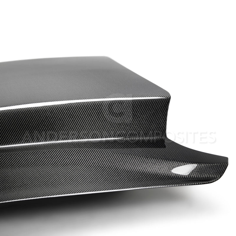 Anderson Composites 2018 Ford Mustang Double Sided Type-CJ 4in Carbon Fiber Cowl Hood-thumbmail-5