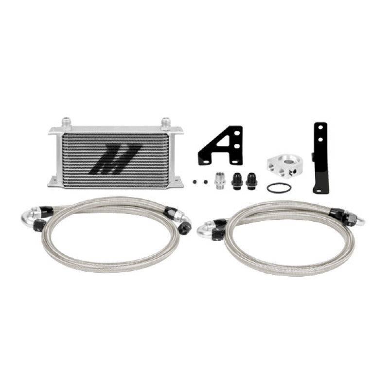 Mishimoto 15 Subaru STI Oil Cooler Kit - Silver-thumbmail-2