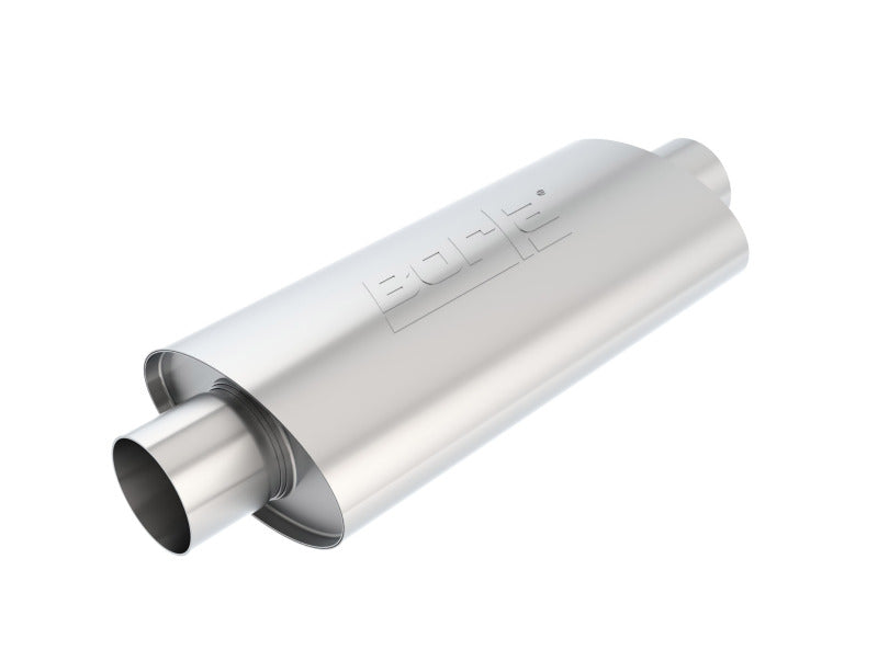 Borla XR-1 Multi-Core 3in Center/Center 16in x 4.25in x 7.88in Oval Racing Muffler-thumbmail-1