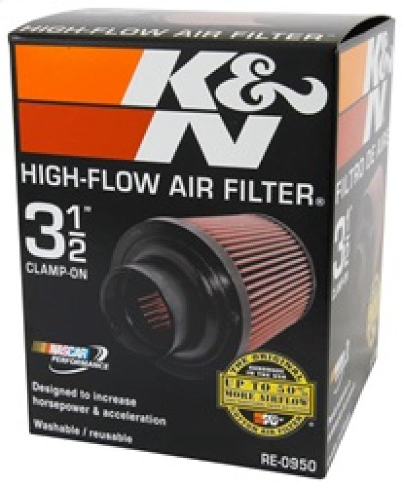 K&N Universal Rubber Filter 3 1/2inch ID FLG / 6inch Base / 4-5/8inch Top / 6inch Height-thumbmail-17