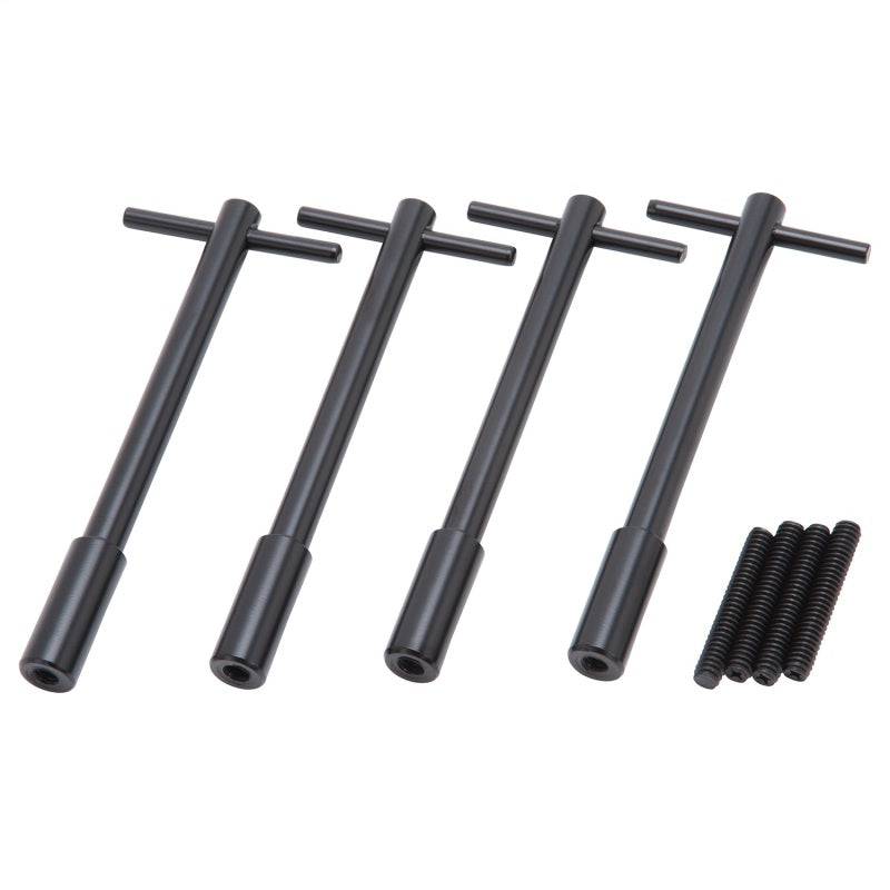 Edelbrock Vc Hold Down Kit T-Bar 1/4In-20 Thread 5In Long Black (Set of 4)-thumbmail-1