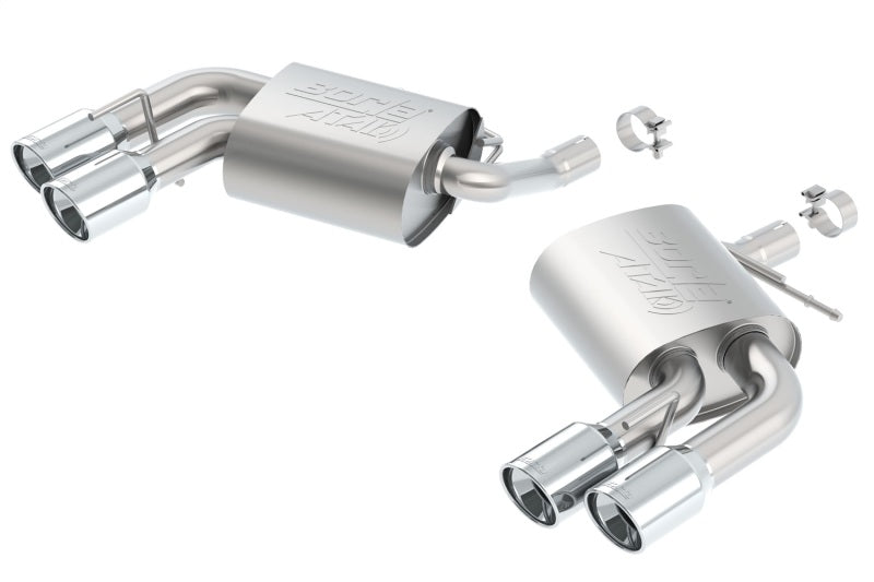 Borla 2016 Chevy Camaro V6 AT/MT ATAK Rear Section Exhaust w/o Dual Mode Valves-thumbmail-2