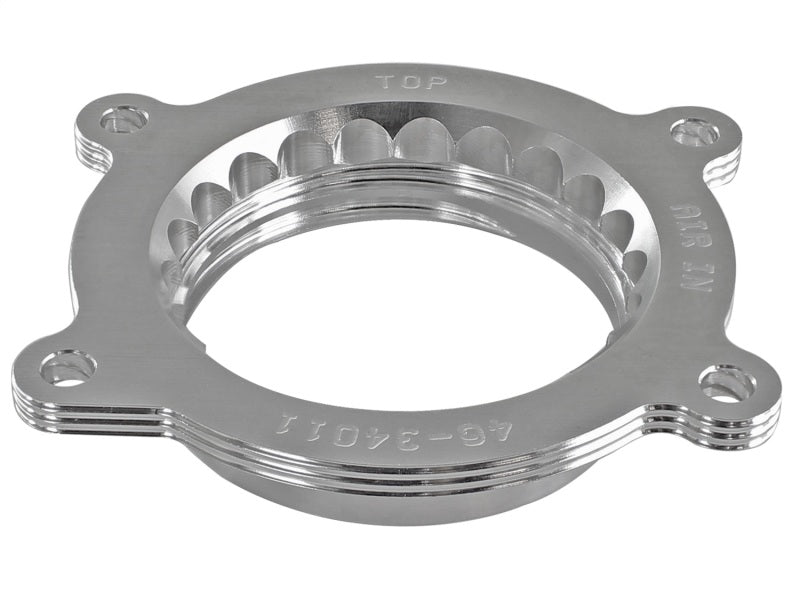 aFe Silver Bullet Throttle Body Spacer 14 Chevrolet Corvette V8 6.2L-thumbmail-4