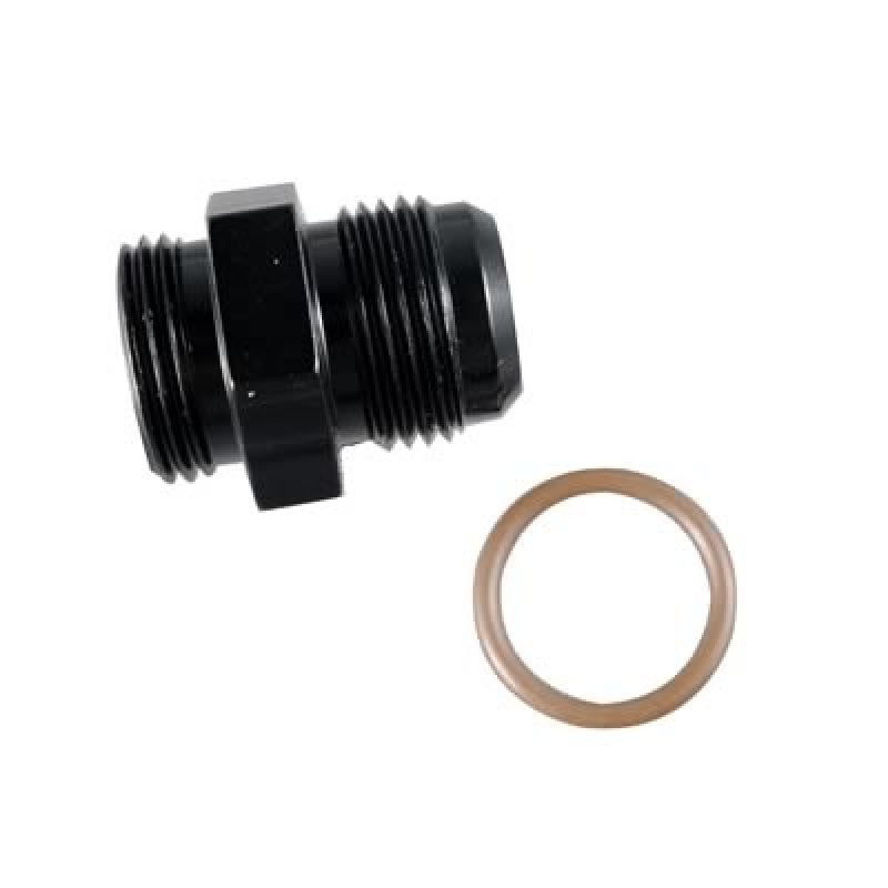 Fragola -8AN x 7/8-14 (10) Radius Fitting O-Ring - Black-thumbmail-1