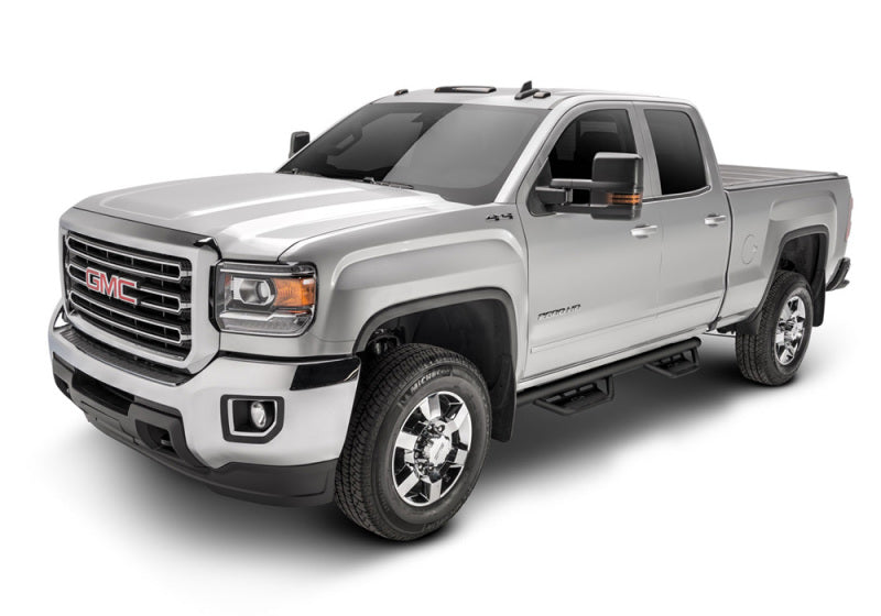 N-Fab Podium LG 15-18 GMC/Chevy Canyon/Colorado Crew Cab SRW - Tex. Black - Cab Length - 3in-thumbmail-5