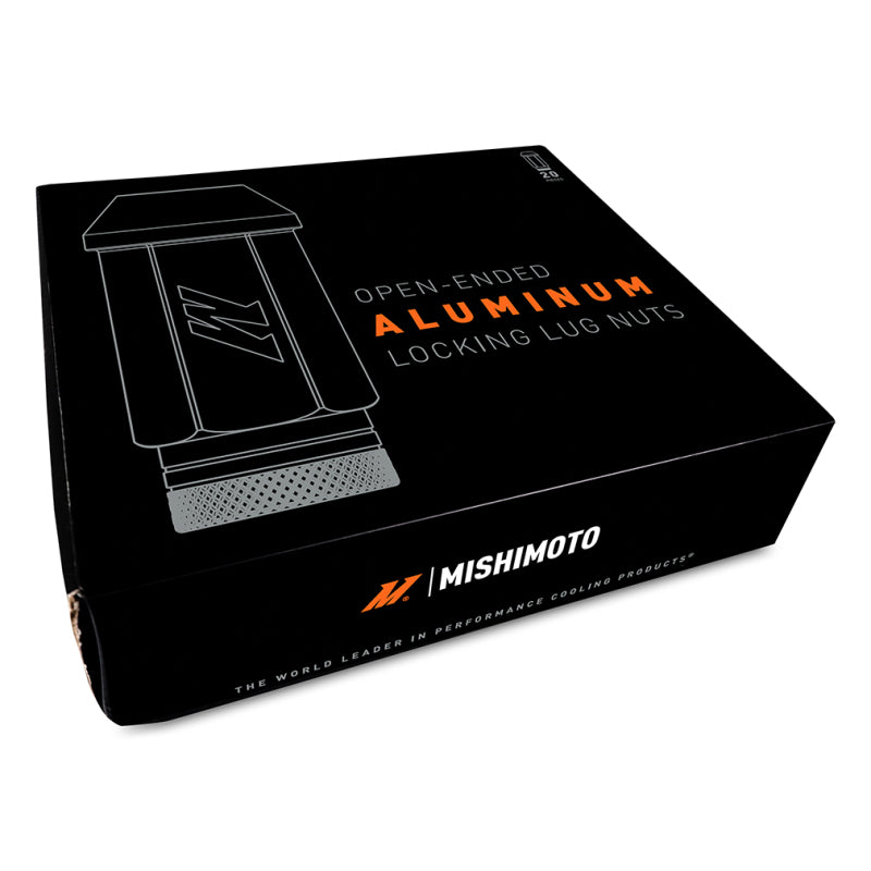 Mishimoto Aluminum Locking Lug Nuts M12x1.5 20pc Set Black-thumbmail-4