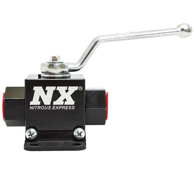 Nitrous Express Lightweight Billet In-Line Valve 1.5in I.D (Without Fittings)-thumbmail-2