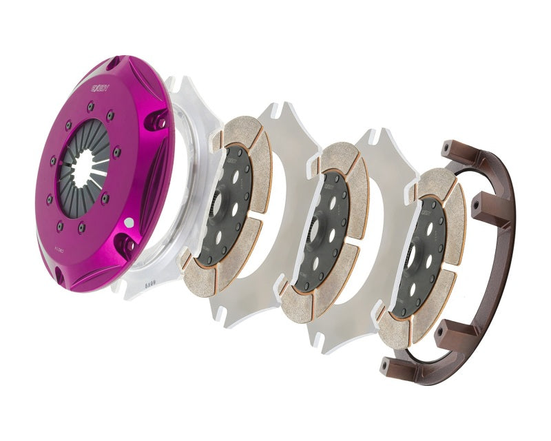 Exedy Universal Builder Series Triple Metallic Clutch Does NOT Incl FW Req. Custom Clutch Actuation-thumbmail-3