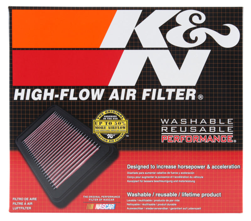 K&N 19 Porsche 911 3.0L H6 F/I Drop In Replacement Air Filter-thumbmail-5