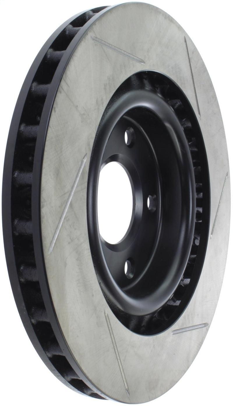 StopTech Power Slot 05-07 Cadillac XLR / 06-09 Chevy Corvette Front Right Slotted Rotors-thumbmail-1