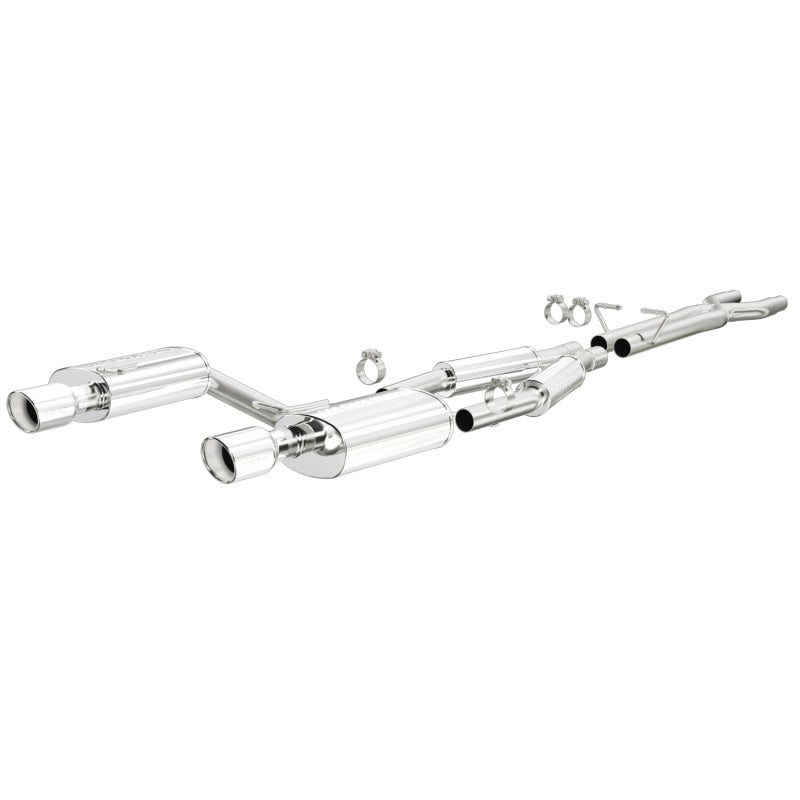 MagnaFlow 05-07 Audi A4 Quattro V6 3.2L SS Cat-Back Dual Split Rear Exit 2 Tips Perf Exhaust Sys-thumbmail-1