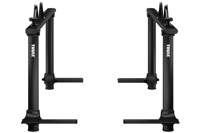 Thule Xsporter Pro Multi-Height Aluminum Truck Rack w/Load Stops & Locks - Black-thumbmail-2