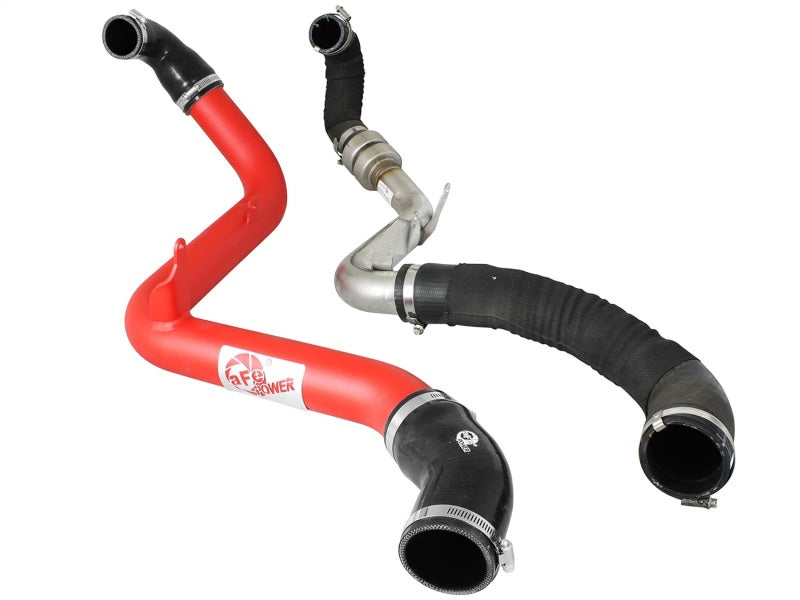 aFe BladeRunner 2.5in Red Intercooler Tube Hot Side 12-16 Ford Focus ST 2.0L (t)-thumbmail-3