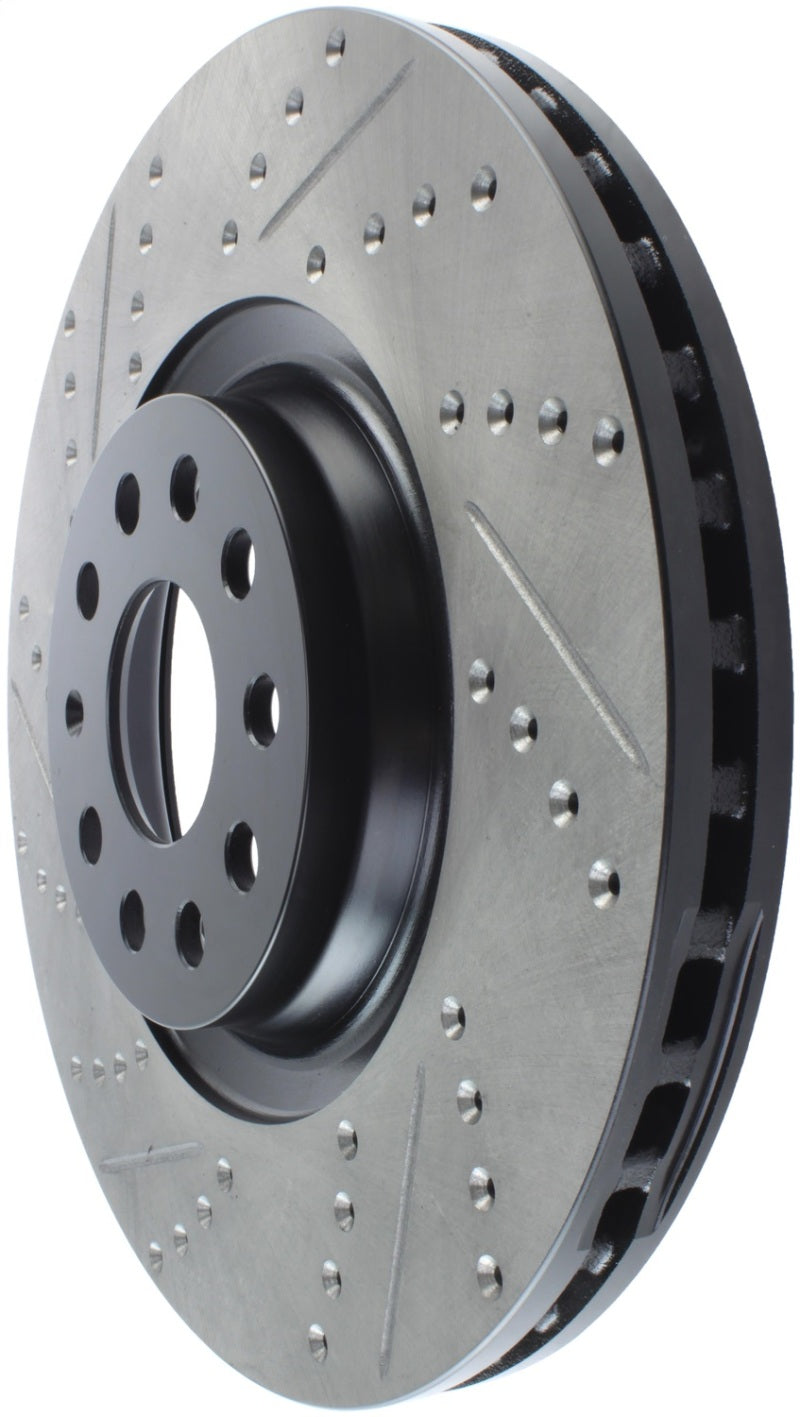 StopTech Slotted & Drilled Sport Brake Rotor-thumbmail-2