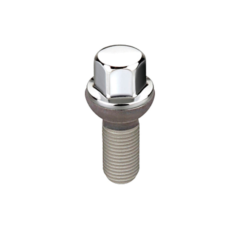 McGard Hex Lug Bolt (Radius Seat) M14X1.5 / 17mm Hex / 28.1mm Shank Length (Box of 50) - Chrome-thumbmail-2