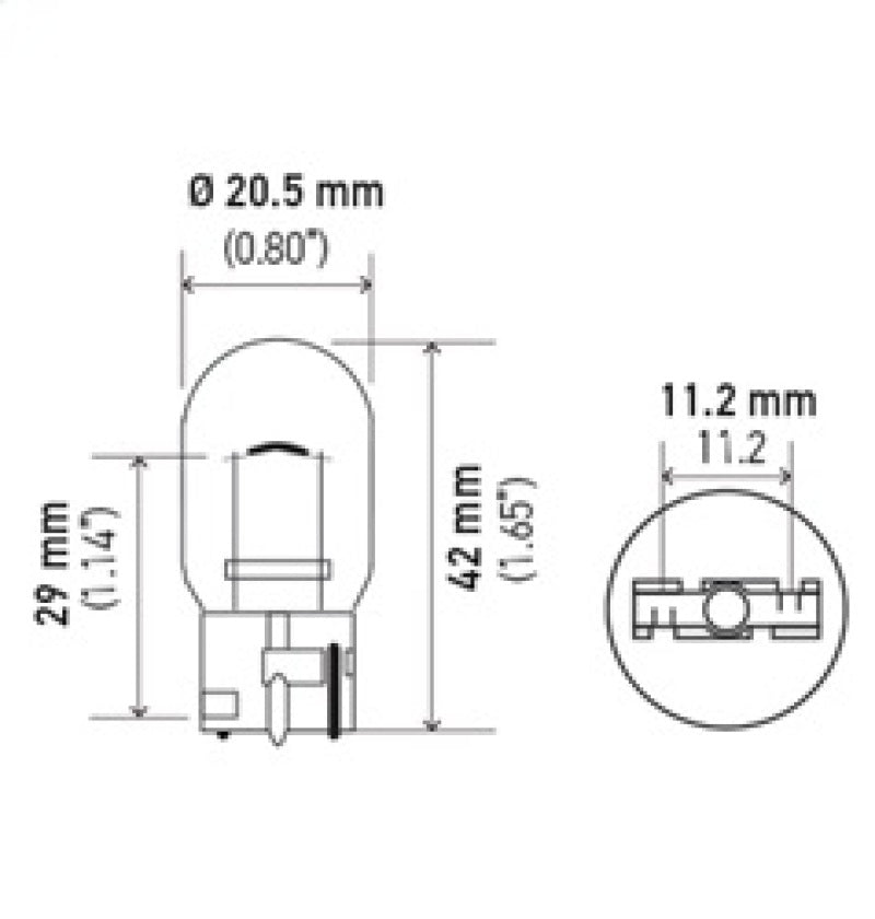 Hella Bulb 7440 12V 21W W3X16d T6.5-thumbmail-4