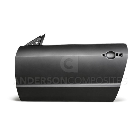 Anderson Composites 05-09 Ford Mustang Dry Carbon Doors (Pair)
