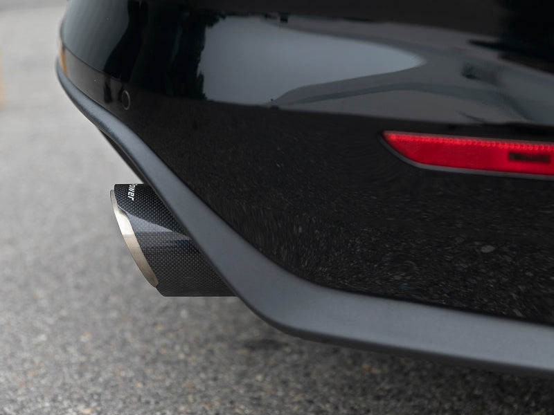 aFe MACH Force Xp SS Axle Back Exhaust System w/ Carbon Fiber Tips 15-17 Ford Mustang GT V8-5.0L-thumbmail-2